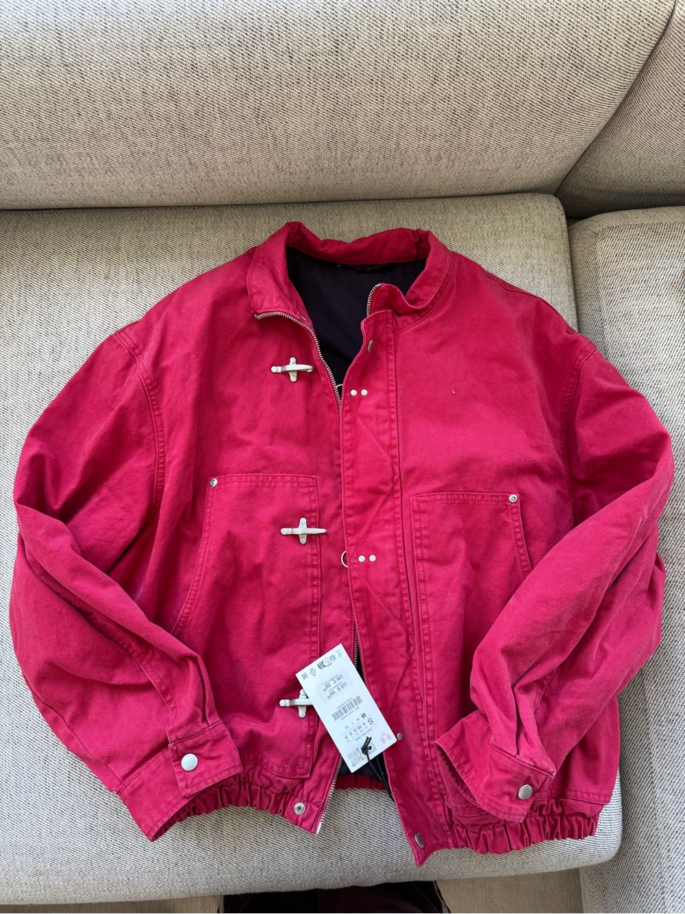 Zara Unisex Jacket - Cropped Fit/Firemen Clasp - Picture 4 of 4